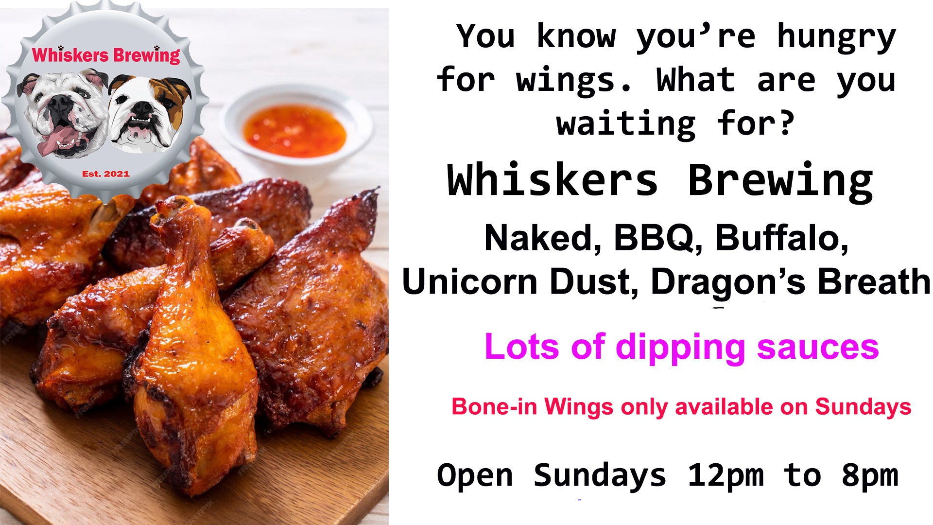 sunday wing specials